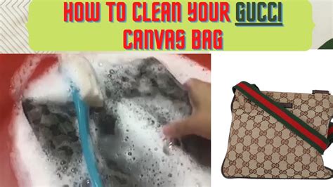 how to clean vintage gucci bag|how to open gucci bag.